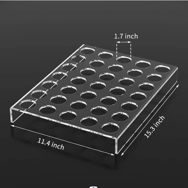 Acrylic K Cup Drawer Organizer Countertop 35 Coffee Capsules Coffee Pod Holder