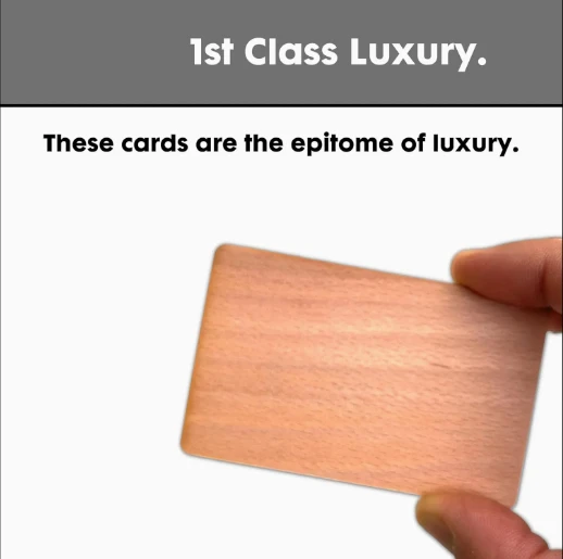 Hotel Keys Wooden NFC Cards Laser Engravers