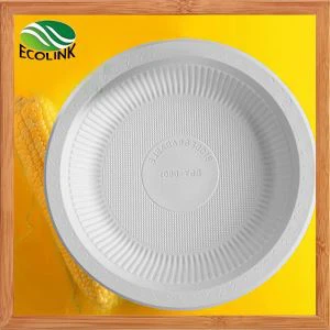 7 inci kutleri pakai buang Cornstarch plat